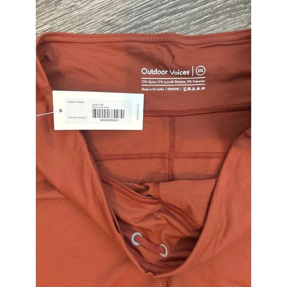NWT Outdoor Voices The Move Free 6” Short In Saddle Brown - Picture 5 of 7